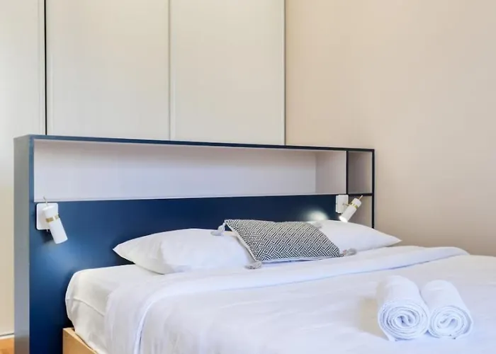 Lägenhet Blue Design 2bdr Flat In The Heart Of Bastille